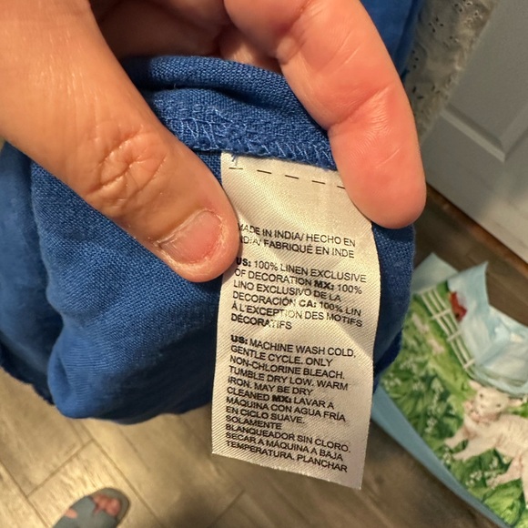 Chico's Royal Blue Tiered Maxi Dress - Picture 5 of 5